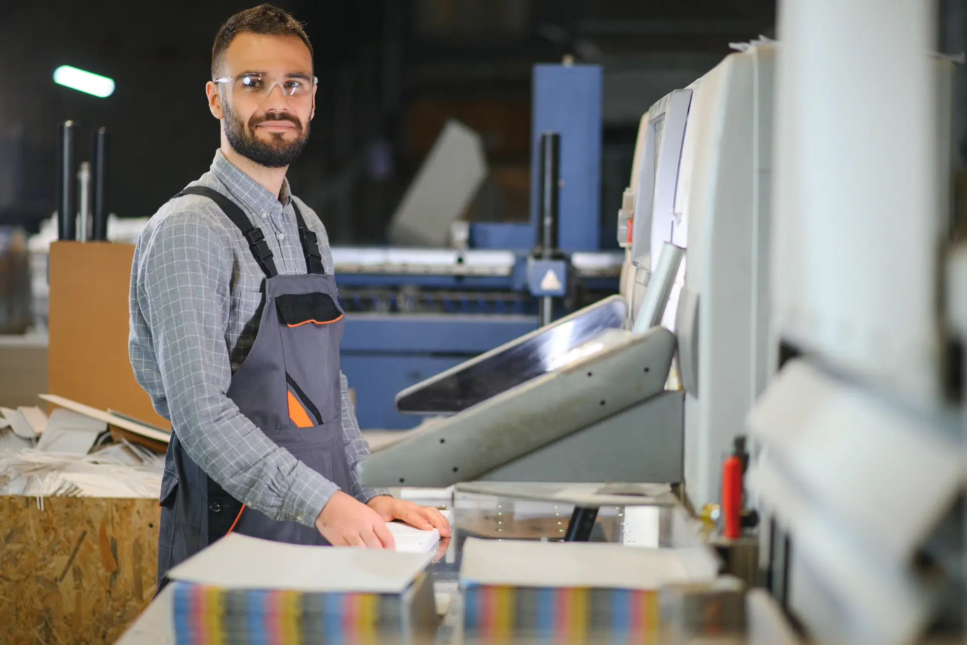 pracownik drukarni maszyna Toruń